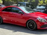 Used Mercedes CLA220 AMG line 2018 Red Coupe