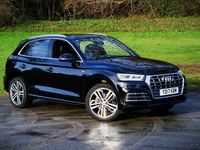 Used Audi Q5 S-Line 190 HP (139 kW) 2017 Black SUV