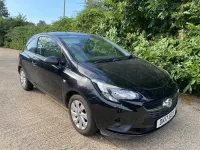 Used Vauxhall Corsa Design Edition 2017 Black Hatchback