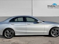 Used Mercedes C220 AMG Line Premium 194 HP (142 kW) 2019 Silver Sedan