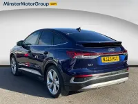 Begagnad Audi Q4 e-tron S-Line 150 kW (204 HK) 2023 Blå SUV