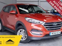 Used Hyundai Tucson 116 HP (85 kW) 2016 Red SUV