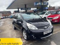 Used Nissan Note N-TEC 88 HP (64 kW) 2010 Black Hatchback