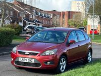 Used Ford Focus Zetec 2009 Red Hatchback