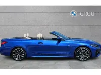Used BMW 430 Cabriolet M Sport 258 HP (189 kW) 2021 Portimao blue Cabriolet