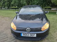 Used VW Golf Cabriolet S 2012 Black Cabriolet