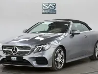 Used Mercedes E220 AMG line 194 HP (142 kW) 2018 Grey Cabriolet