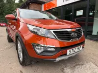 Used Kia Sportage 134 HP (98 kW) 2012 Orange SUV