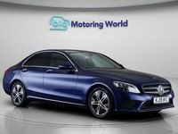 Used Mercedes C220 191 HP (140 kW) 2019 Blue Sedan