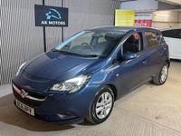 Used Vauxhall Corsa Design Edition 90 HP (66 kW) 2016 Blue Hatchback