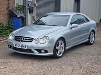 Used Mercedes CLK320 2005 Silver Coupe