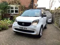 Used Smart ForTwo Coupé Passion 71 HP (52 kW) 2018 Black Coupe