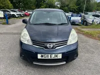 Used Nissan Note N-TEC 88 HP (64 kW) 2011 Blue Hatchback