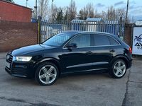 Begagnad Audi Q3 S-line plus 184 HK (135 kW) 2016 Svart SUV