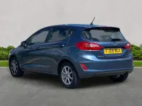 Used Ford Fiesta Zetec 100 HP (73 kW) 2018 Blue Hatchback