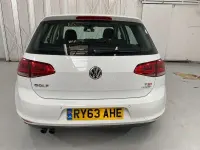 Used VW Golf VII GT 2013 White Hatchback