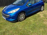 Begagnad Peugeot 207 2006 Blå Halvkombi