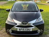 Gebraucht Toyota Aygo X-clusiv 68 PS (50 kW) 2015 Schwarz Kleinwagen