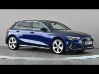 Used Audi A3 S-Line 110 HP (80 kW) 2023 Blue Sedan