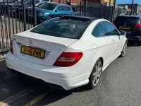 Used Mercedes C220 Sport Edition 2015 White Coupe