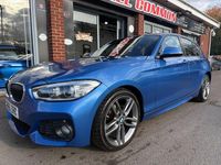 Used BMW 120 M Sport 177 HP (130 kW) 2016 Blue Hatchback