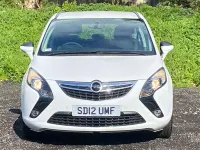 Used Vauxhall Zafira Tourer 2012 White MPV