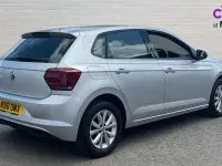 Used VW Polo SE 95 HP (69 kW) 2018 Reflex silver metallic Hatchback
