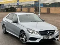 Used Mercedes E220 AMG 2016 Silver Sedan