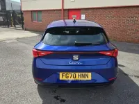 Used Seat Leon SE Dynamic 110 HP (80 kW) 2020 Blue Hatchback