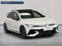 New VW Golf VIII GTI Clubsport 300 HP (220 kW) 2026 White Hatchback