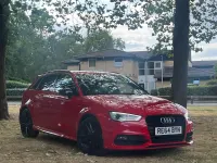 Used Audi A3 S-Line 184 HP (135 kW) 2014 Red Hatchback