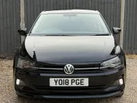 Used VW Polo SE 65 HP (47 kW) 2018 Black Hatchback