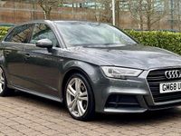 Used Audi A3 Sportback S-Line 150 HP (110 kW) 2019 Grey Hatchback