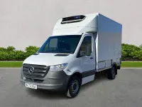 Begagnad Mercedes Sprinter Progressive 2023 Vit Van