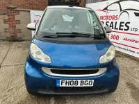 Used Smart ForTwo Cabrio Passion 84 HP (61 kW) 2008 Silver Cabriolet