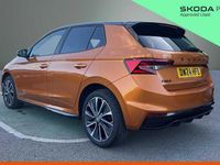 Used Skoda 110 R Monte Carlo 81 HP (59 kW) 2024 Phoenix orange metallic body / black magic pearl effect roof Hatchback
