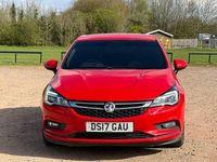 Used Vauxhall Astra SRi 150 HP (110 kW) 2017 Red Hatchback