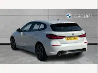 Used BMW 118 Sport Line 136 HP (100 kW) 2021 Mineral white Hatchback