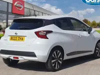 Used Nissan Micra Tekna 92 HP (67 kW) 2022 White Hatchback