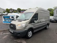 Used Ford Transit 130 HP (95 kW) 2018 Silver Van