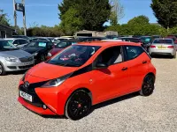 Used Toyota Aygo X-cite 69 HP (50 kW) 2015 Orange Hatchback