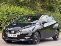 Used Nissan Micra Acenta 2021 Black Hatchback