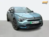 Używany Citroën e-C4 Shine 100 kW (136 KM) 2023 Niebieski Hatchback