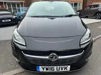 Used Vauxhall Corsa SRi 88 HP (64 kW) 2016 Black Hatchback