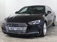 Used Audi A5 S-Line 190 HP (139 kW) 2017 Black Coupe