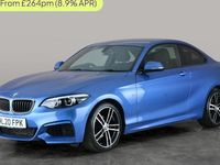 Used BMW 218 M Sport 136 HP (100 kW) 2020 Blue Coupe