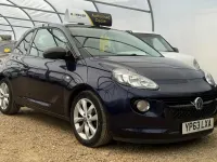 Used Vauxhall Adam Jam 100 HP (73 kW) 2013 Blue Hatchback