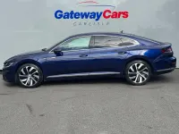 Used VW Arteon R-line 190 HP (139 kW) 2018 Blue Hatchback