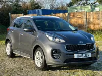 Used Kia Sportage 114 HP (83 kW) 2018 Silver SUV