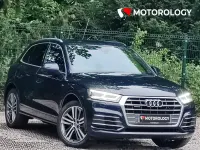 Used Audi Q5 S-Line 190 HP (139 kW) 2018 Blue SUV